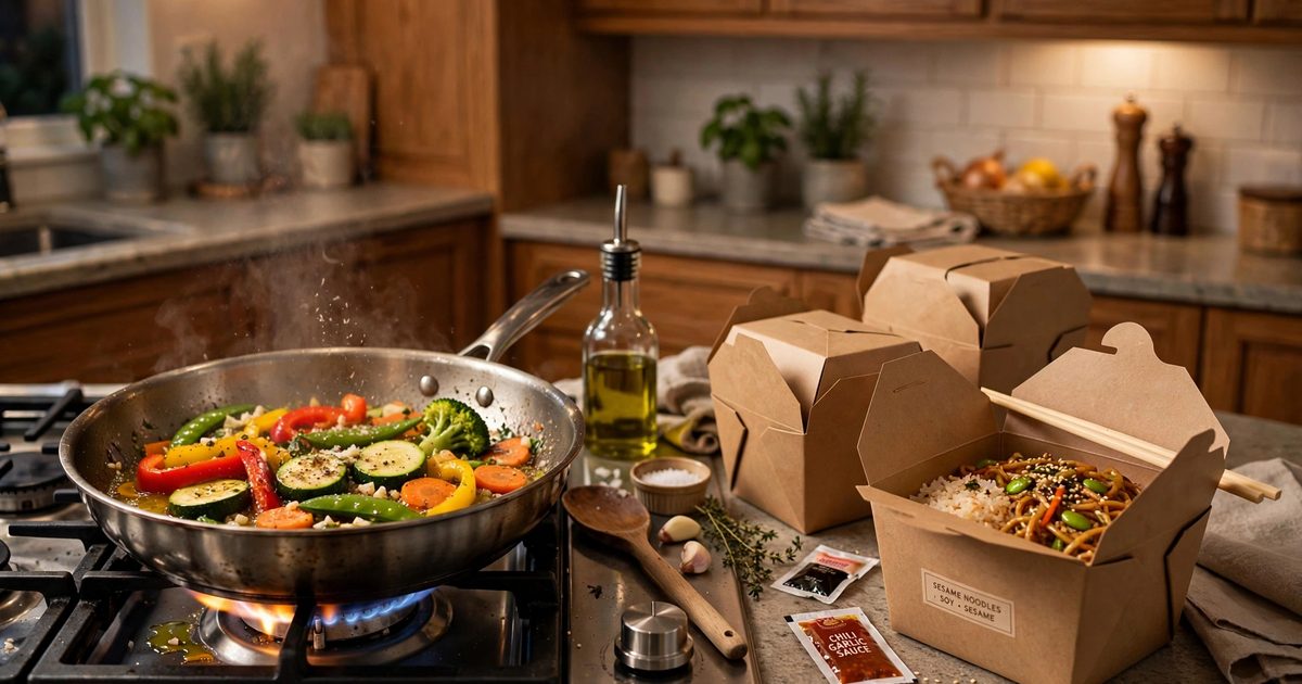 Home cooking versus eating out cost comparison