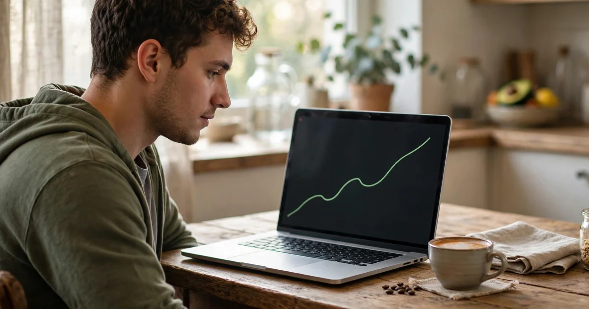 Two nearly identical investment baskets side by side, one labeled index fund and one labeled ETF